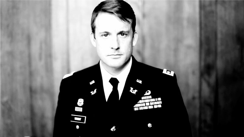 Jason Wright in Dress Uniform